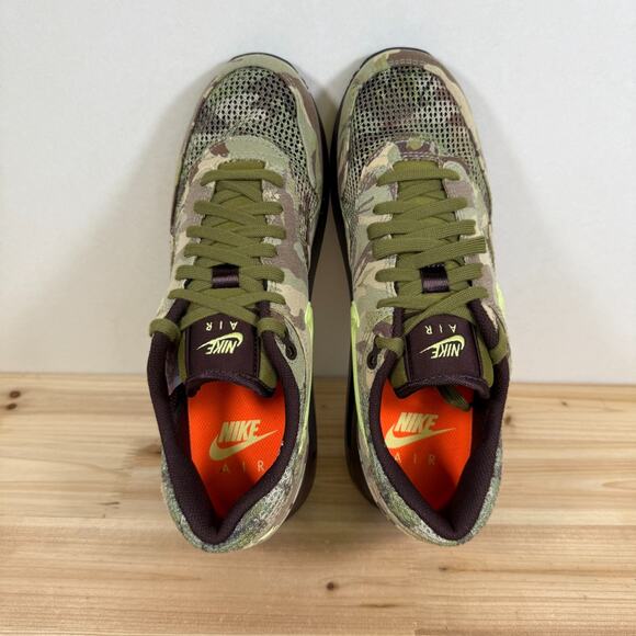 Nike Air Max 1 '86 OG shoes Camo Earth Light Lemon Twist FN8358-200 Mens 10.5 - Picture 7 of 10